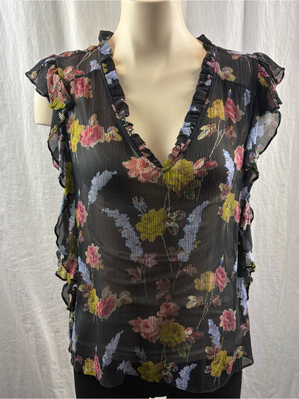 PAIGE Silk Genie Top M - Picture 6 of 13